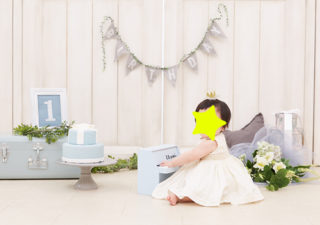 【子育て／写真館】次女の１歳の記念に「たまひよの写真スタジオ」へ撮影に行きました！