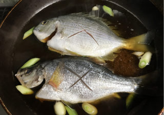 【釣り／レシピ】１２月・館山の堤防で釣れたへダイやウミタナゴ、小魚を煮付け酢漬けに！