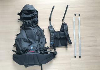 【登山／バックパック】サイズアジャスト機能付きカリマーのバックパックを分解。そして加水分解したベトベトを除去！