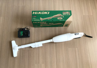 【家電／掃除機】日立HiKOKIの充電式ハンディークリーナーがとってもスマート
