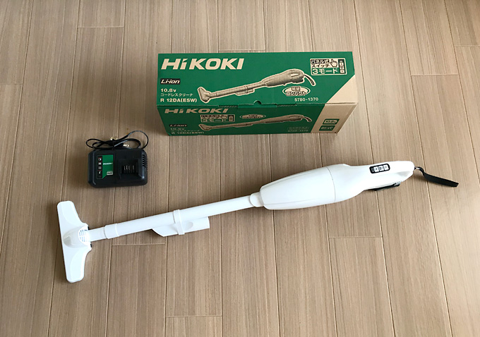家電／掃除機】HiKOKI（日立工機）の充電式ハンディークリーナーが 