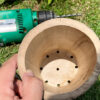 【竹の植木鉢】自然素材の深底ポットをDIY。アボカド・ベーコン種を植え替えします。