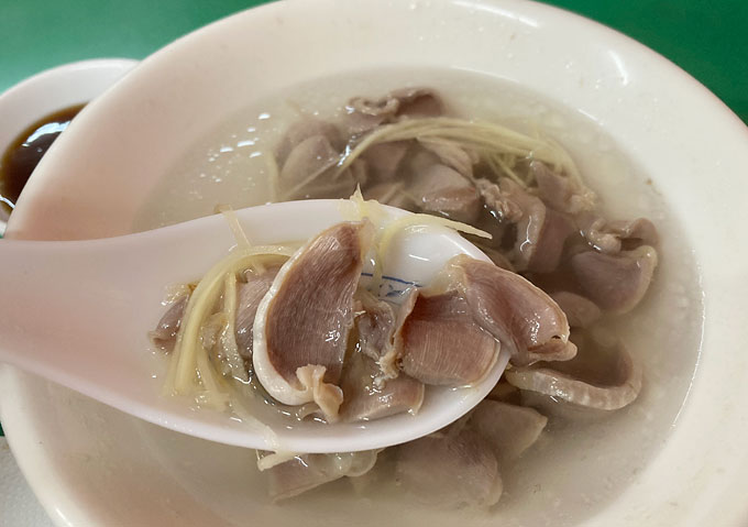 台湾（台北）孤独のグルメで五朗さんが食べたメニュー／お店／下水湯とは／／砂肝スープ