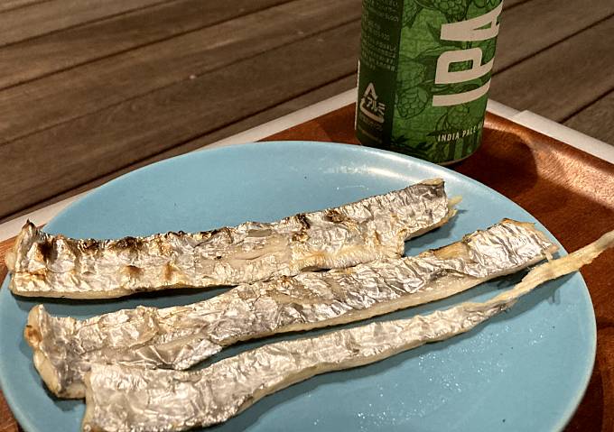 「釣り飯」タチウオレシピ／内房カヤックで釣った太刀魚の美味しい食べ方。 ビールに合うおつまみ