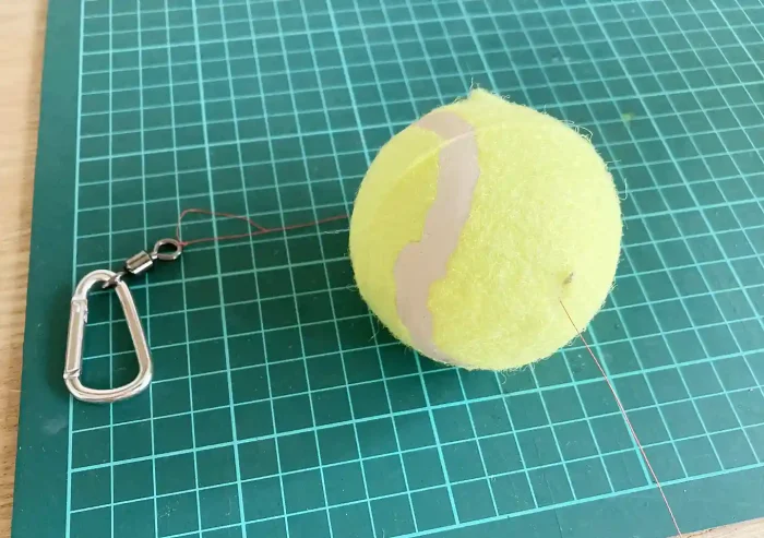 簡単・ポイの作り方DIY/ルミカ夜の遊びジャグリングpoi/子供と遊び/テニスボール・材料・持ち手