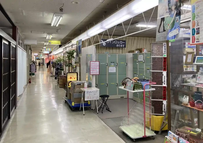 熱海駅前/穴場コインロッカーの場所/混雑時に便利/第一ビルATAMIX/荷物一時預け場所
