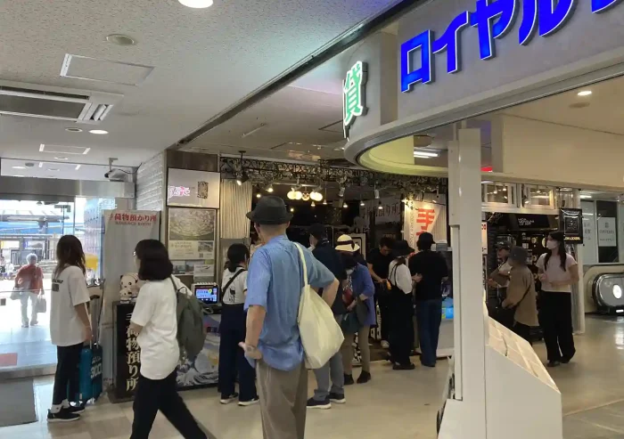 熱海駅前/穴場コインロッカーの場所/混雑時に便利/第一ビルATAMIX/荷物一時預け場所
